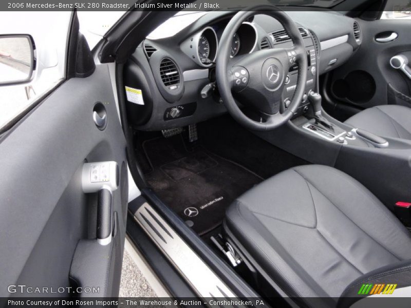 Iridium Silver Metallic / Black 2006 Mercedes-Benz SLK 280 Roadster