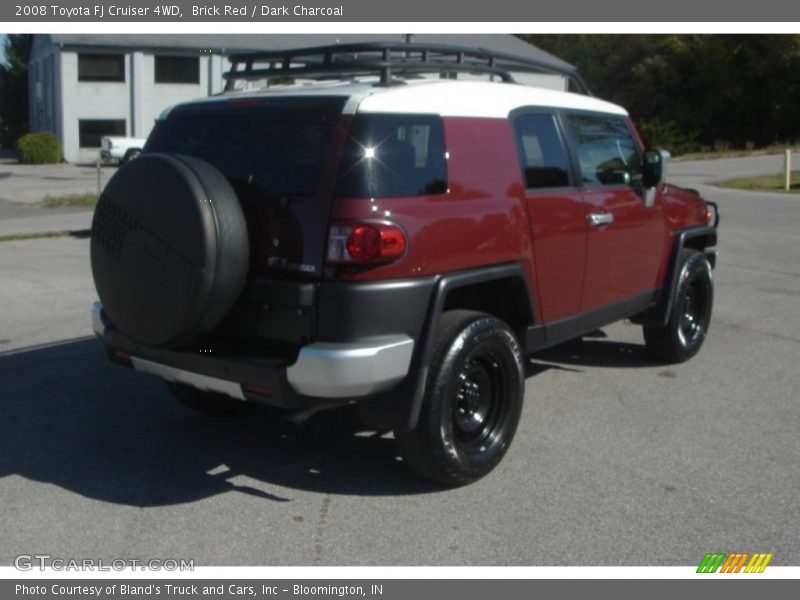 Brick Red / Dark Charcoal 2008 Toyota FJ Cruiser 4WD