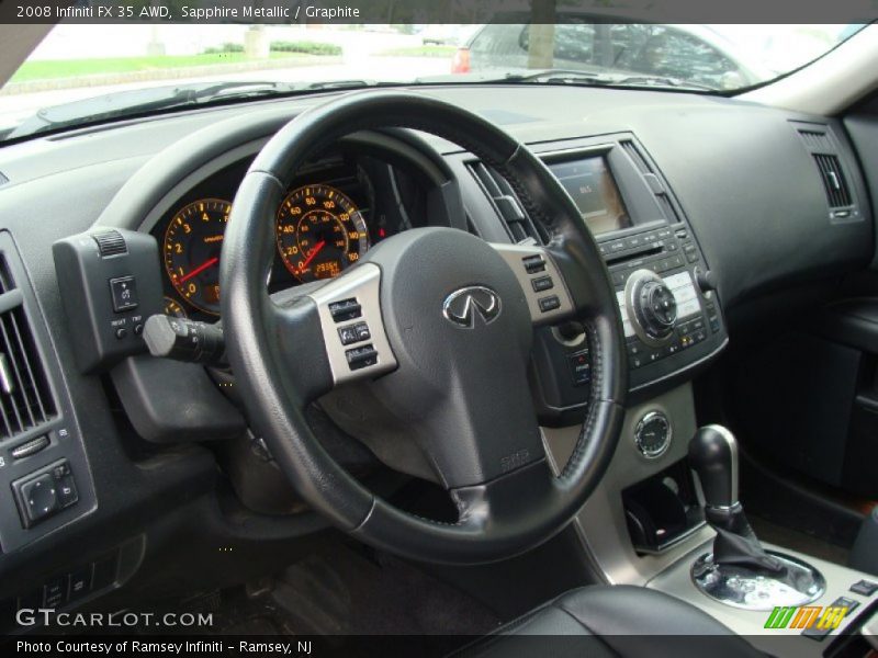 Sapphire Metallic / Graphite 2008 Infiniti FX 35 AWD