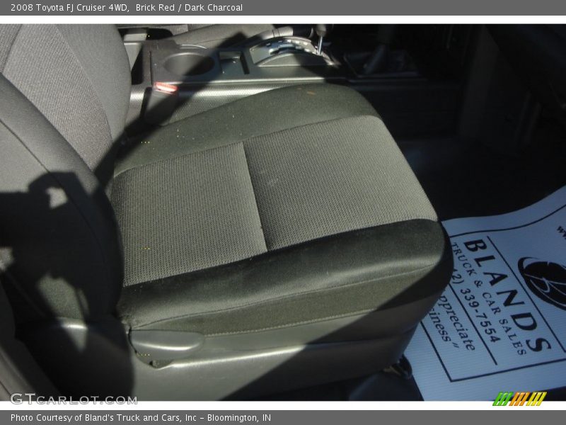 Brick Red / Dark Charcoal 2008 Toyota FJ Cruiser 4WD