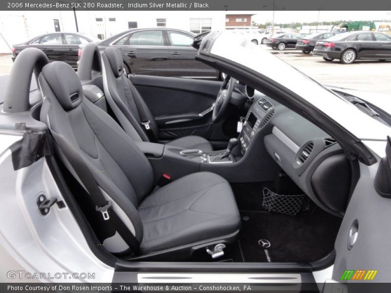 Iridium Silver Metallic / Black 2006 Mercedes-Benz SLK 280 Roadster