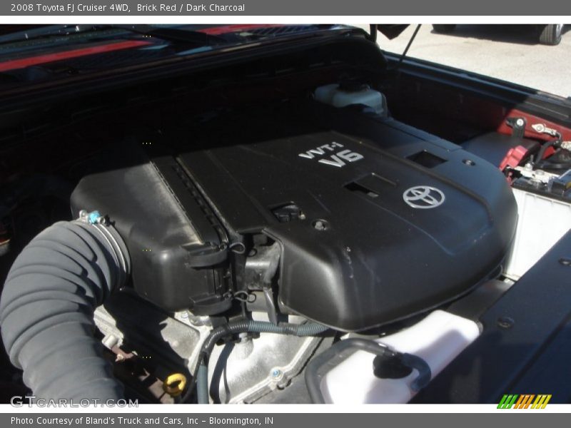 Brick Red / Dark Charcoal 2008 Toyota FJ Cruiser 4WD