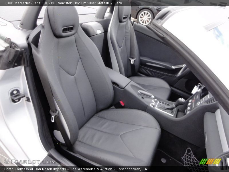 Iridium Silver Metallic / Black 2006 Mercedes-Benz SLK 280 Roadster