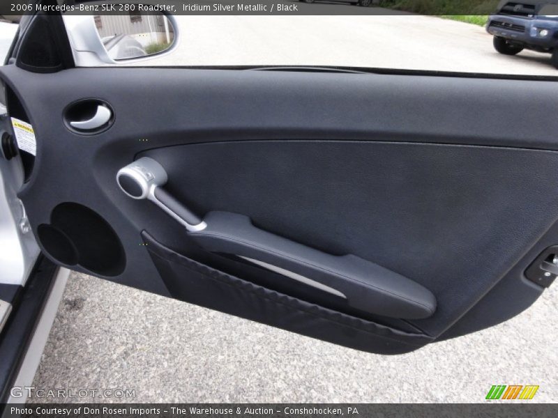 Iridium Silver Metallic / Black 2006 Mercedes-Benz SLK 280 Roadster