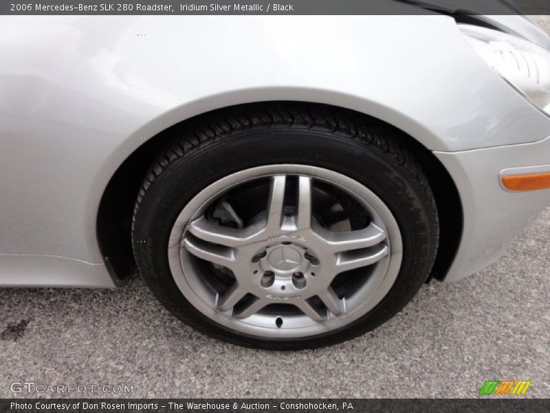 Iridium Silver Metallic / Black 2006 Mercedes-Benz SLK 280 Roadster