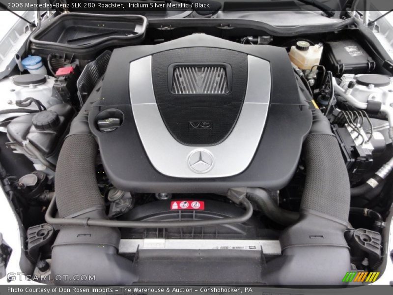  2006 SLK 280 Roadster Engine - 3.0 Liter DOHC 24-Valve V6