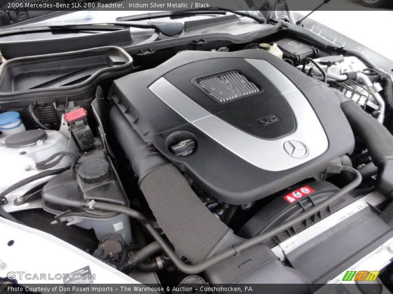  2006 SLK 280 Roadster Engine - 3.0 Liter DOHC 24-Valve V6