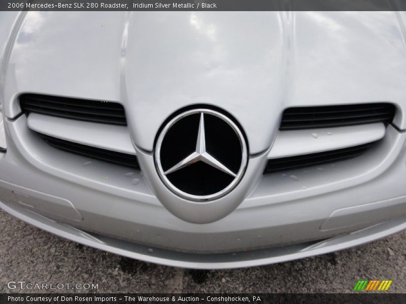 Iridium Silver Metallic / Black 2006 Mercedes-Benz SLK 280 Roadster