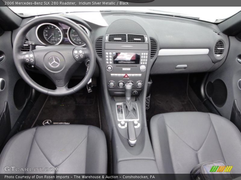 Iridium Silver Metallic / Black 2006 Mercedes-Benz SLK 280 Roadster