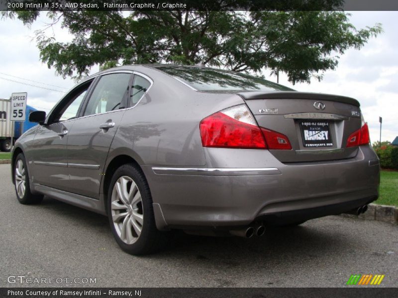 Platinum Graphite / Graphite 2008 Infiniti M 35x AWD Sedan