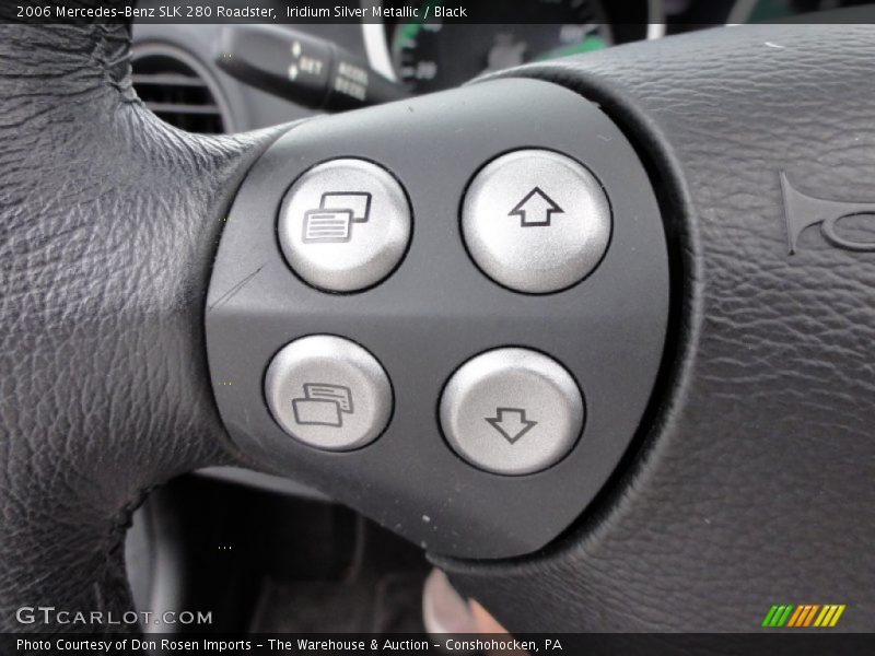 Iridium Silver Metallic / Black 2006 Mercedes-Benz SLK 280 Roadster