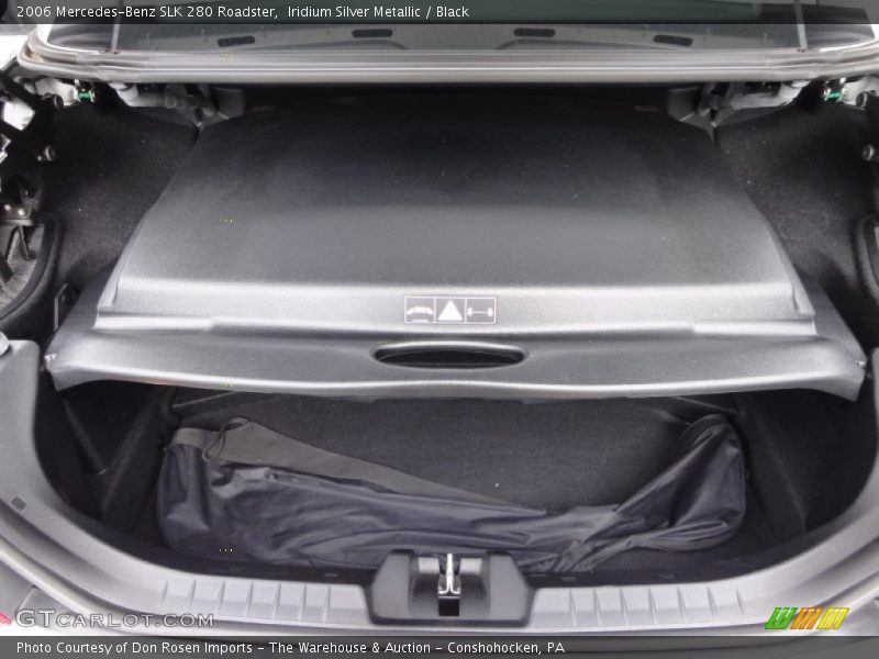 Iridium Silver Metallic / Black 2006 Mercedes-Benz SLK 280 Roadster