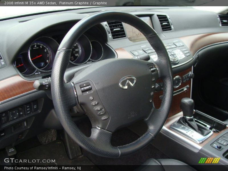 Platinum Graphite / Graphite 2008 Infiniti M 35x AWD Sedan