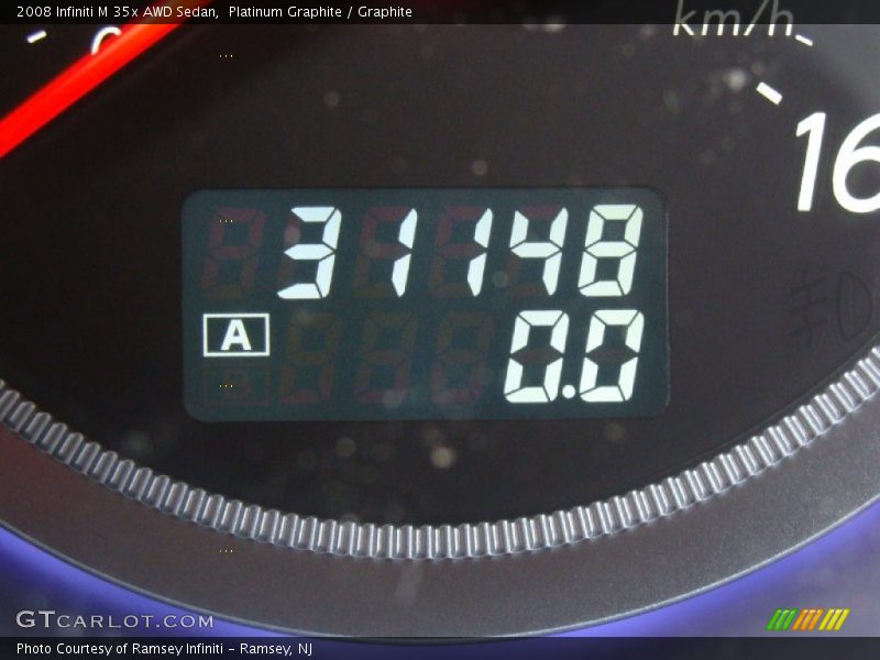 Platinum Graphite / Graphite 2008 Infiniti M 35x AWD Sedan