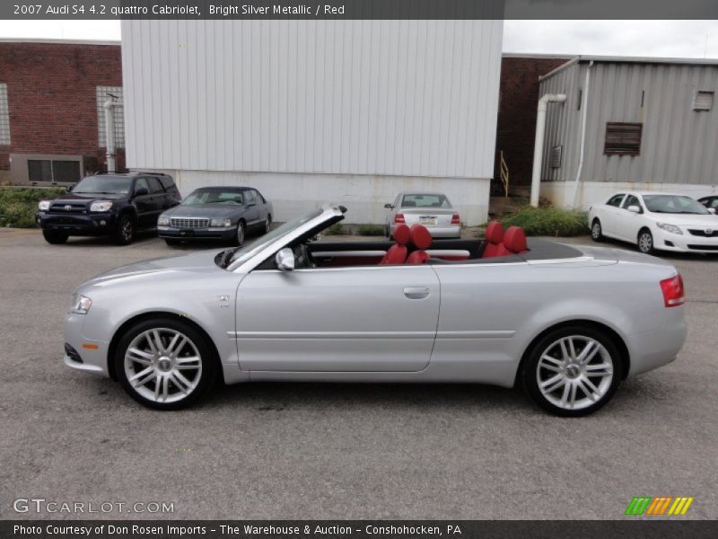  2007 S4 4.2 quattro Cabriolet Bright Silver Metallic