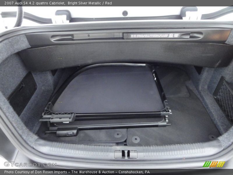  2007 S4 4.2 quattro Cabriolet Trunk