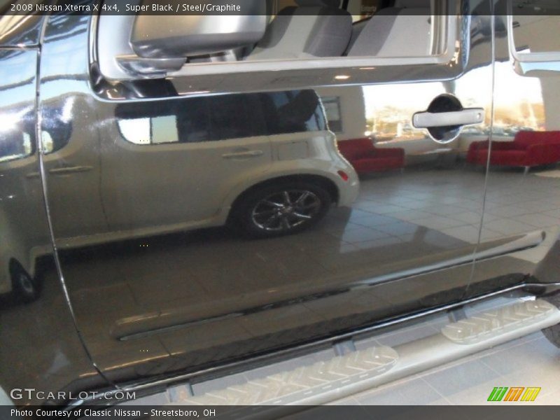 Super Black / Steel/Graphite 2008 Nissan Xterra X 4x4