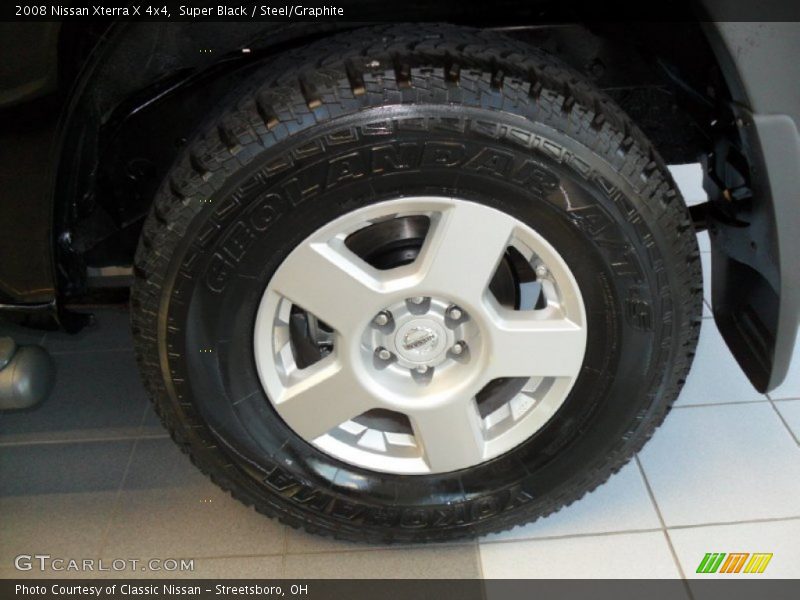 Super Black / Steel/Graphite 2008 Nissan Xterra X 4x4