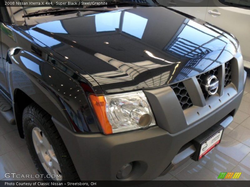Super Black / Steel/Graphite 2008 Nissan Xterra X 4x4