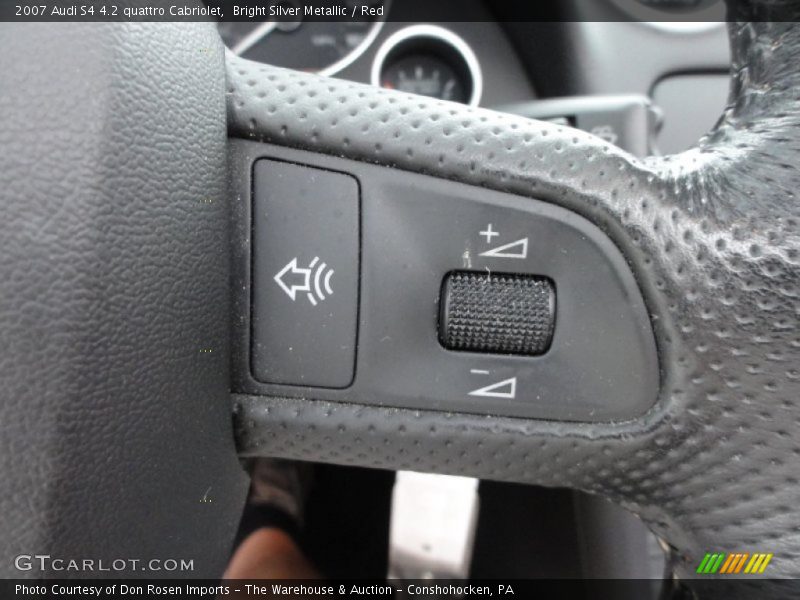 Controls of 2007 S4 4.2 quattro Cabriolet