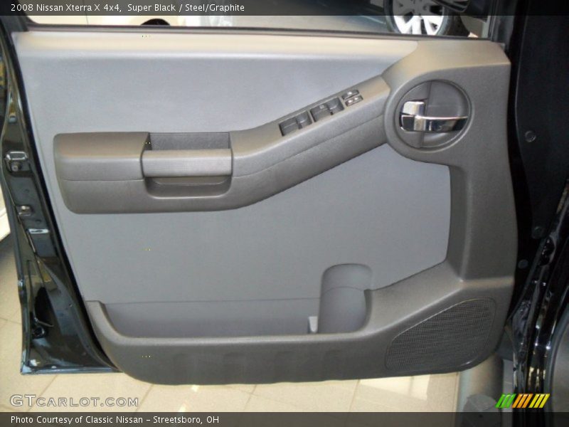 Super Black / Steel/Graphite 2008 Nissan Xterra X 4x4