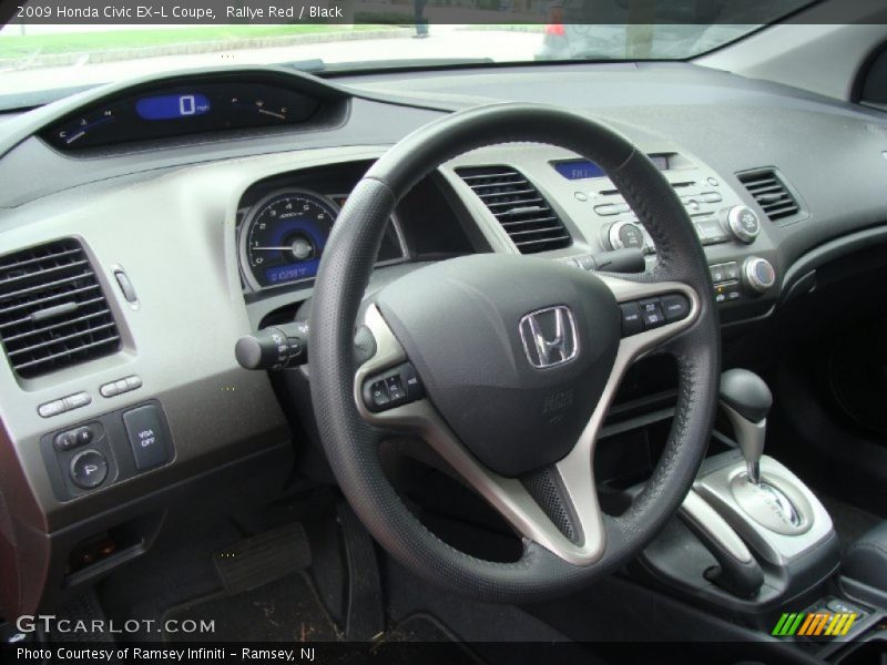 Dashboard of 2009 Civic EX-L Coupe