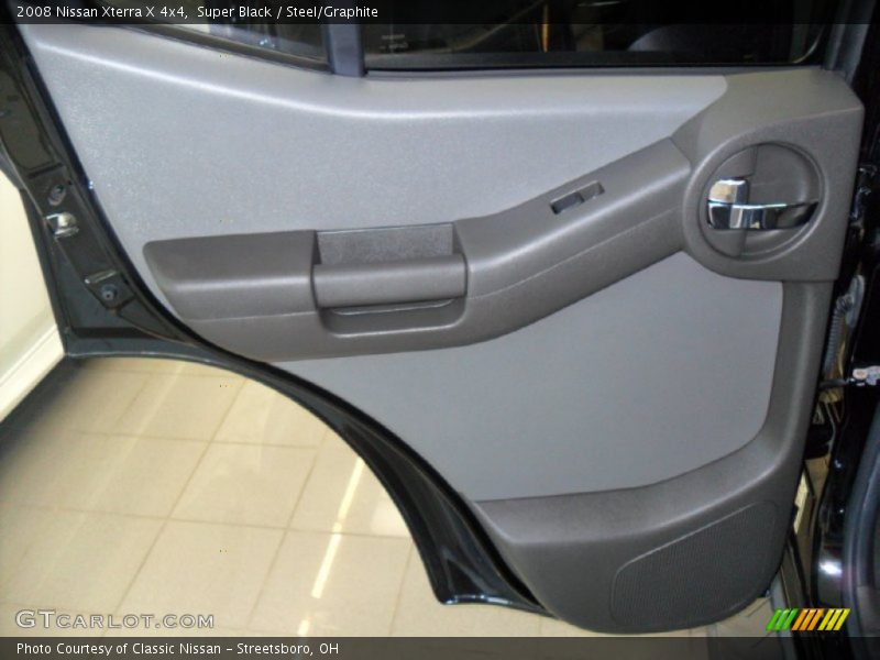 Super Black / Steel/Graphite 2008 Nissan Xterra X 4x4