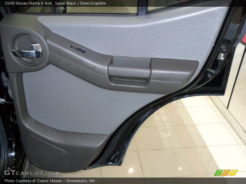 Super Black / Steel/Graphite 2008 Nissan Xterra X 4x4