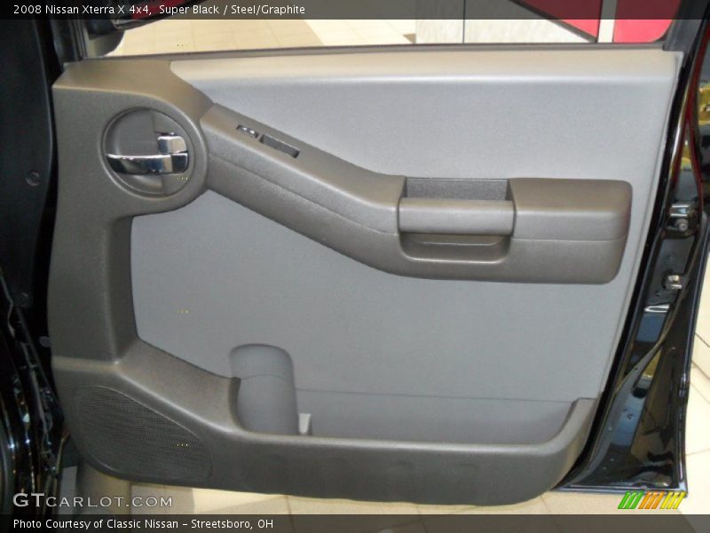 Super Black / Steel/Graphite 2008 Nissan Xterra X 4x4