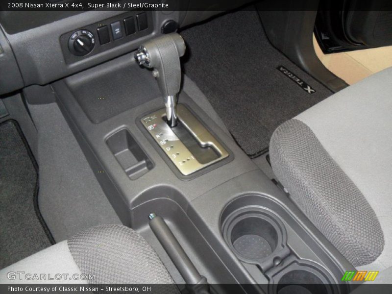 Super Black / Steel/Graphite 2008 Nissan Xterra X 4x4