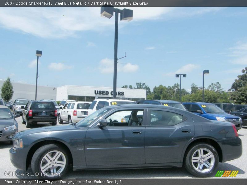 Steel Blue Metallic / Dark Slate Gray/Light Slate Gray 2007 Dodge Charger R/T