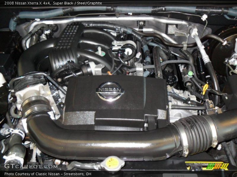Super Black / Steel/Graphite 2008 Nissan Xterra X 4x4