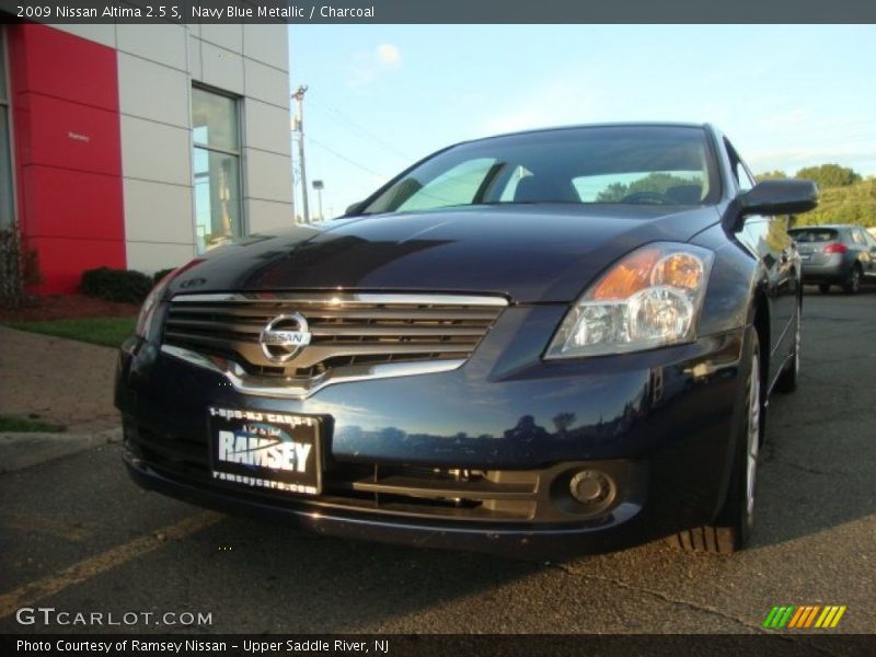 Navy Blue Metallic / Charcoal 2009 Nissan Altima 2.5 S
