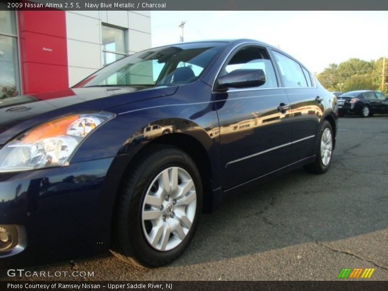 Navy Blue Metallic / Charcoal 2009 Nissan Altima 2.5 S