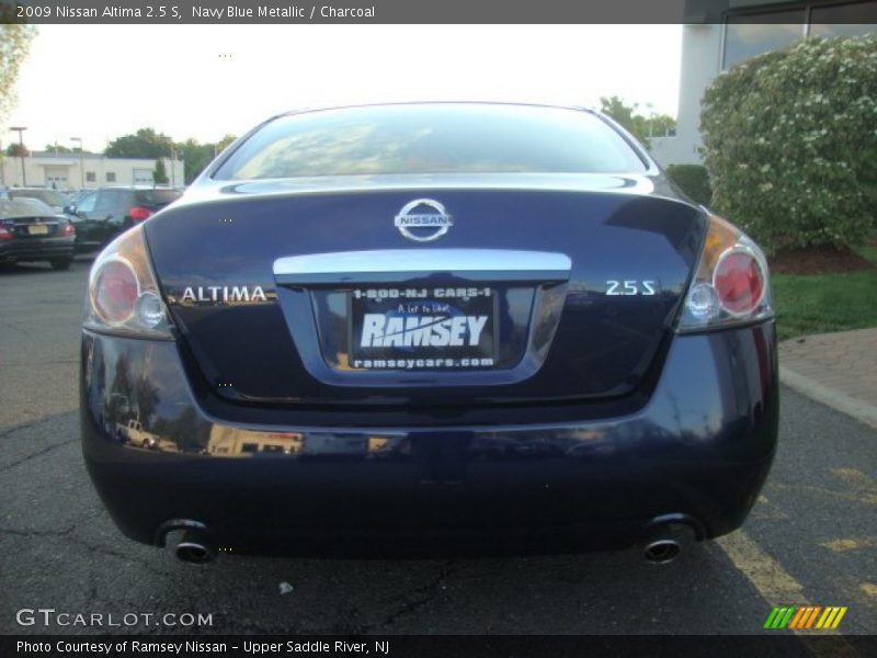 Navy Blue Metallic / Charcoal 2009 Nissan Altima 2.5 S