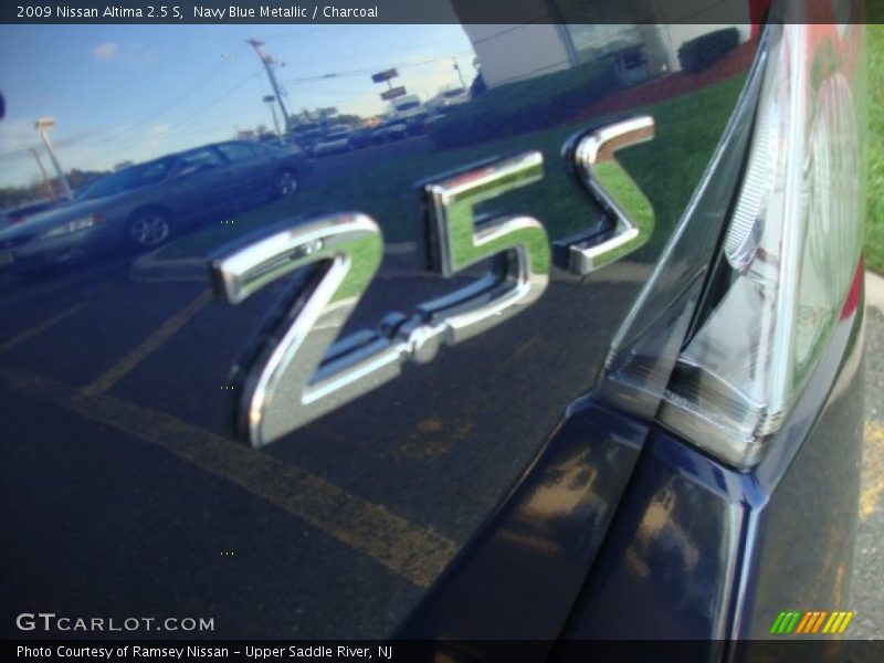 Navy Blue Metallic / Charcoal 2009 Nissan Altima 2.5 S