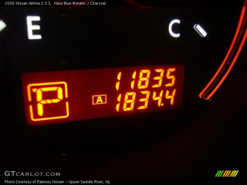 Navy Blue Metallic / Charcoal 2009 Nissan Altima 2.5 S