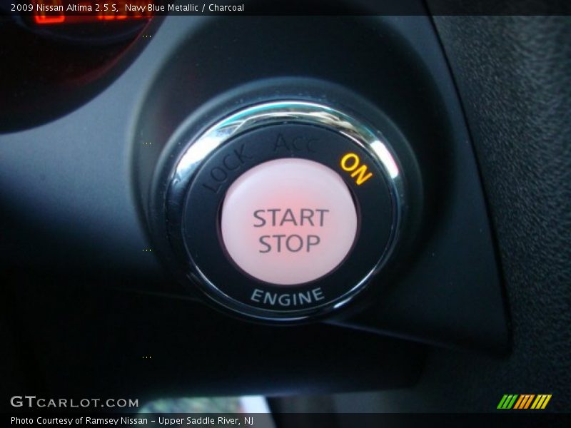 Navy Blue Metallic / Charcoal 2009 Nissan Altima 2.5 S