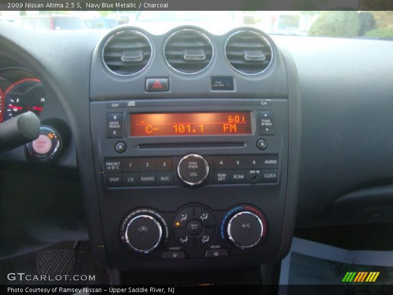 Navy Blue Metallic / Charcoal 2009 Nissan Altima 2.5 S
