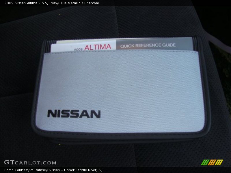 Navy Blue Metallic / Charcoal 2009 Nissan Altima 2.5 S