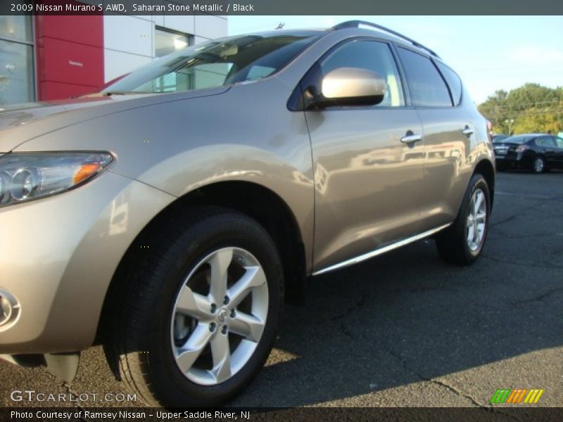 Saharan Stone Metallic / Black 2009 Nissan Murano S AWD