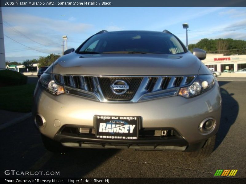 Saharan Stone Metallic / Black 2009 Nissan Murano S AWD