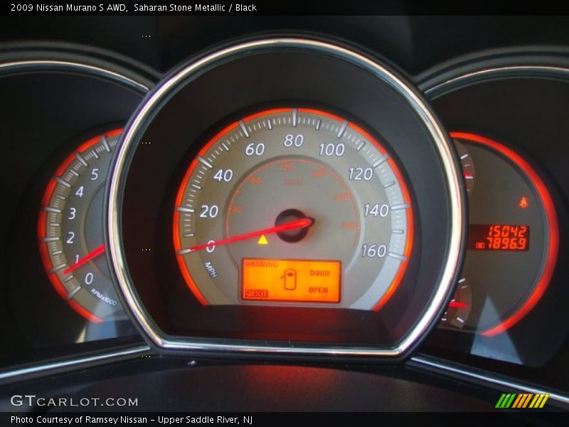 Saharan Stone Metallic / Black 2009 Nissan Murano S AWD