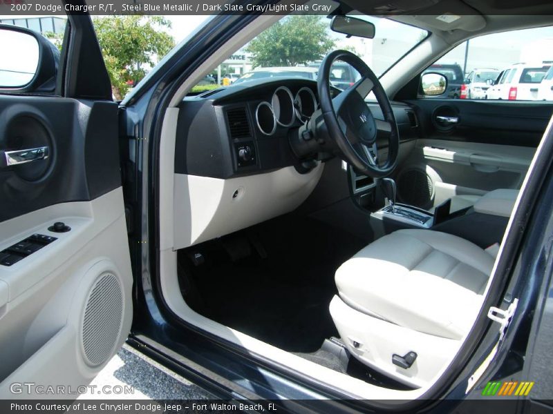Steel Blue Metallic / Dark Slate Gray/Light Slate Gray 2007 Dodge Charger R/T