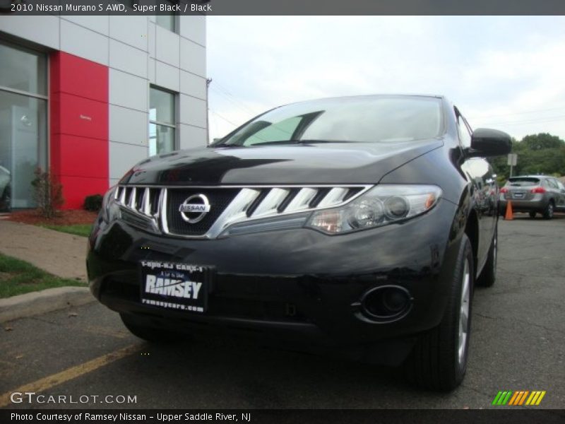 Super Black / Black 2010 Nissan Murano S AWD