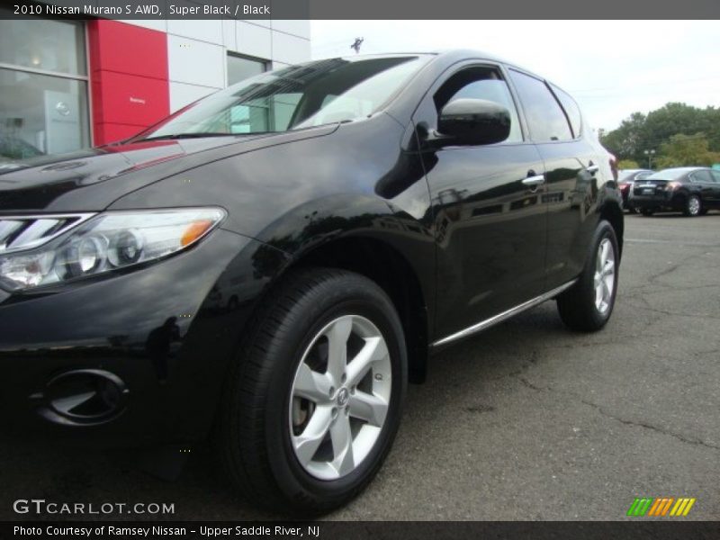 Super Black / Black 2010 Nissan Murano S AWD