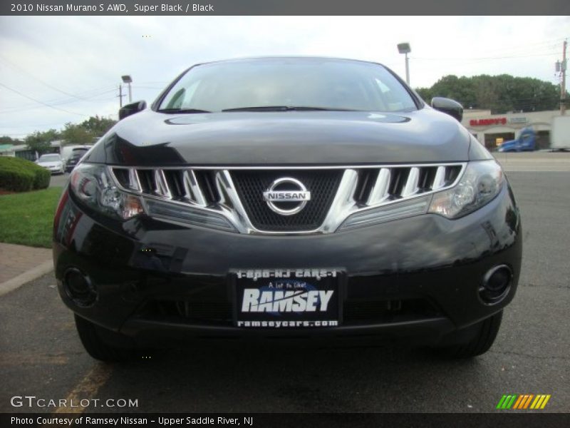 Super Black / Black 2010 Nissan Murano S AWD
