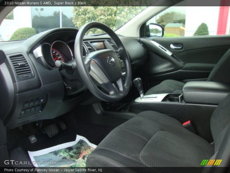 Super Black / Black 2010 Nissan Murano S AWD