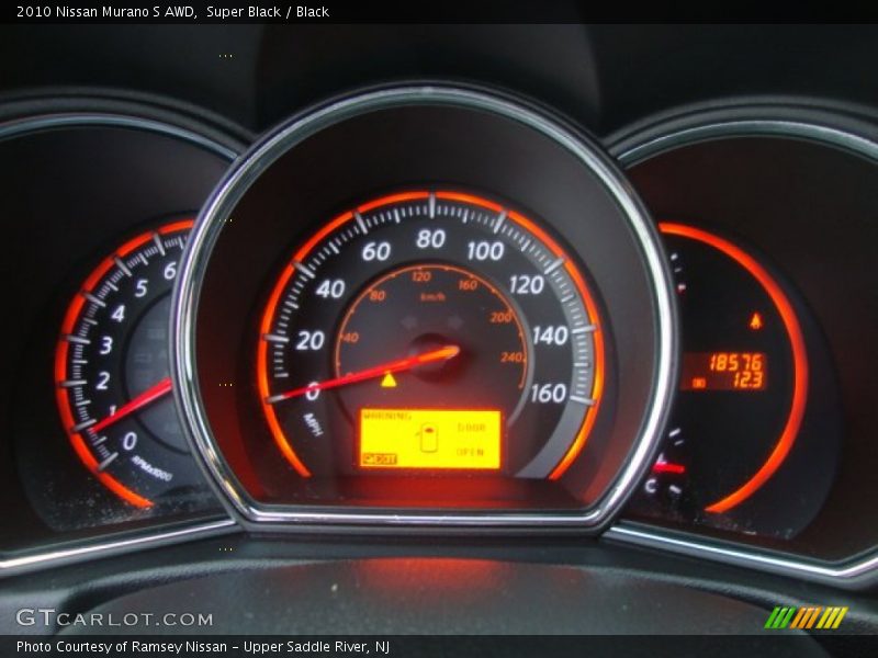 Super Black / Black 2010 Nissan Murano S AWD