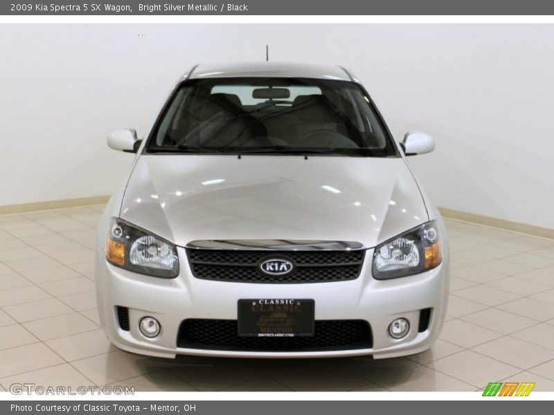 Bright Silver Metallic / Black 2009 Kia Spectra 5 SX Wagon